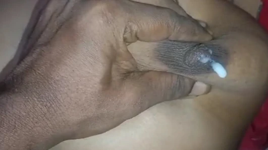 The pleasure of milking a friend's wife is different.