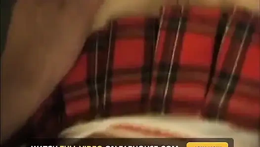 Kızıl saçlı oyuncu seçmelerinde sikiliyor