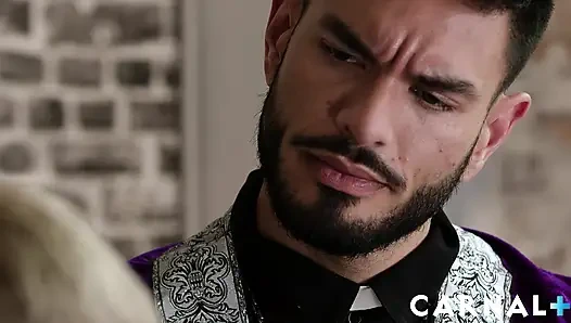 Staghomme - twink noah white azgın Katolik rahip tarafından sikiliyor ve yetiştiriliyor