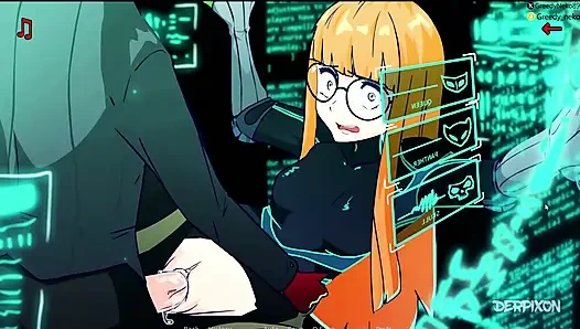 Persona 5 зритель сцены с сливками сердца (DERPIXON)