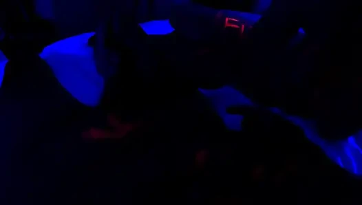 Two lighting experiments - One with Ultraviolet, The Other With an LED Strip