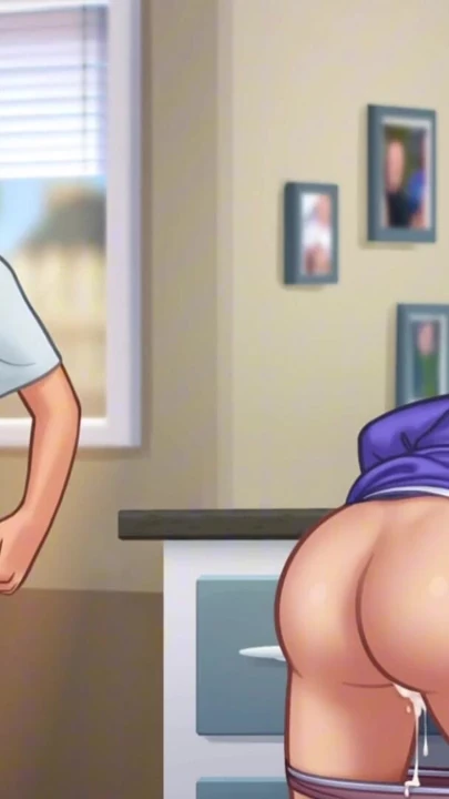 Stepson Fucked Hard His Stepmom For Breakfast - Summertime Saga Part 46 By DarkCookie - 3D Game | Clip 2