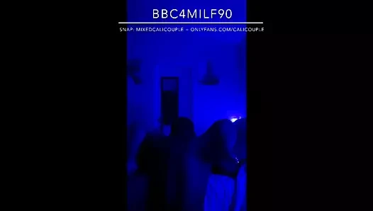 bbc baştan çıkaran latin karısı ile mavi ışık
