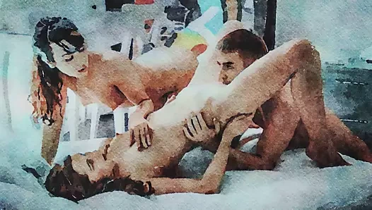 Dijital erotik sulu boya - Bölüm 2