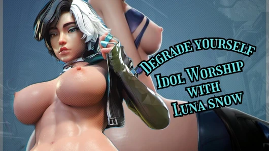 Kadın egemenliği 31 talimatı idol ibadeti - luna snow tarafından domine ediliyor ve aşağılanıyor