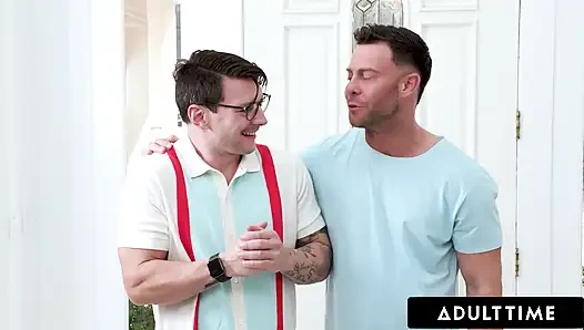 ADULT TIME - düşkünü adam gelin kenna james'in arkadaşıyla harika seks yaptığını izliyor