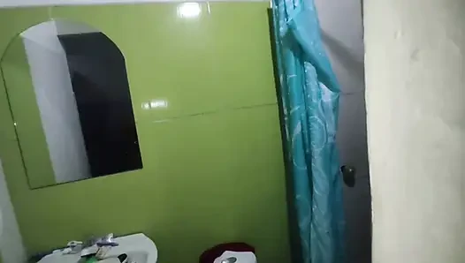I see on my stepsister in the shower, then fucking her really hard doggy-style.