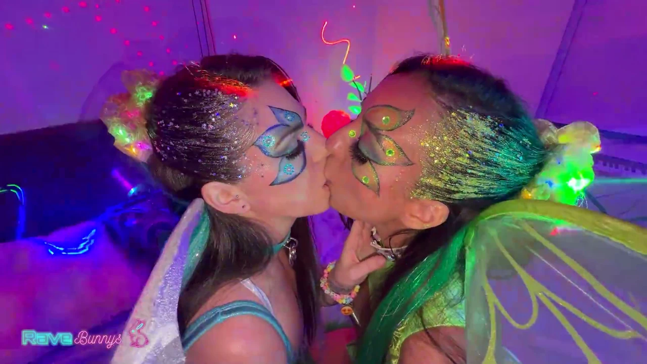 Sasha Tatcha And Tiny Rhea Flutter Into Brian’s Room For Rave Sex!