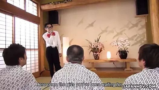 Japon fahişeler, mizuki hikaru, ayami mitsuka ve koizumi chi