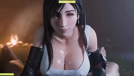 Final fantasy vii ff7 - tifa hitsuki homage wm (ses yok) lazyprocrast animasyon 3d hentai