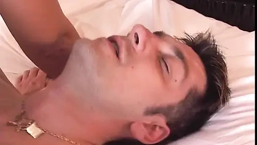 Redhead French mommy eats fuck after hot anal pounding