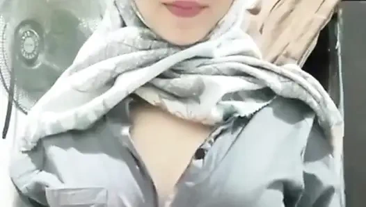 Indonesian hijab porn with big breasts