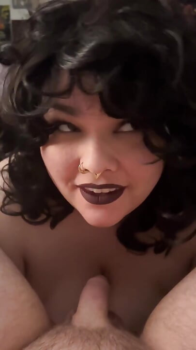 Gerçek çift ev yapımı oral seks! Ahegao Yüze boşalma