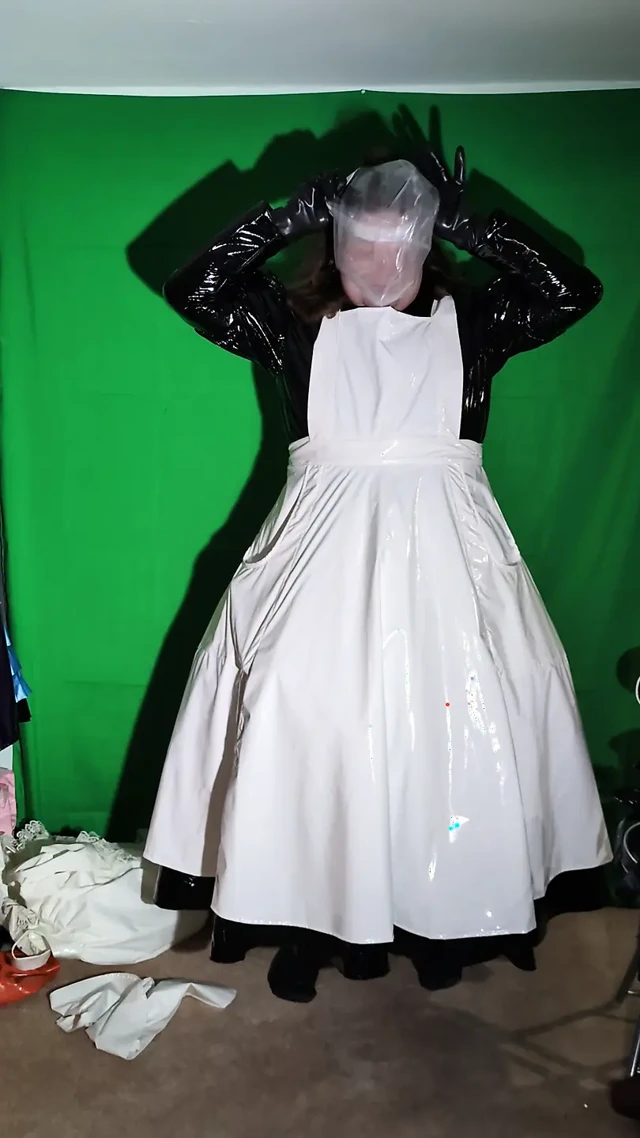 Kapüşonlu kaputlu katmanlı PVC nefes oyunu