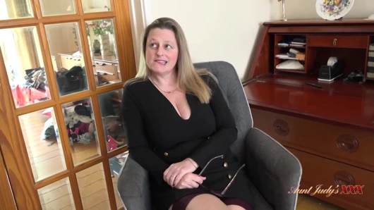 AuntJudysXXX - Busty Boss Lady Marie Gets Fucked at the Office