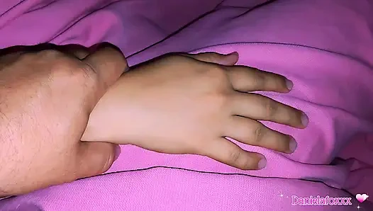 Gece yarısı odasında eğlence