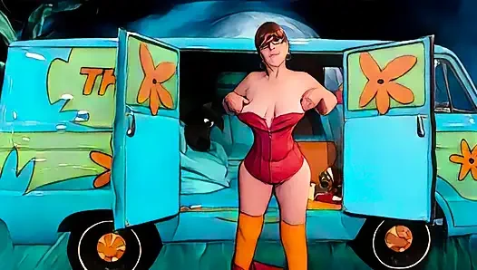 Granny Velma Dinkley's Interrogation Cock Sucking Technique AN AI ANIMATED ADVENTURE