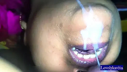 Bhabhi Ki Mast Handjob + Blowjob - Face Pe Gira Diya Cum