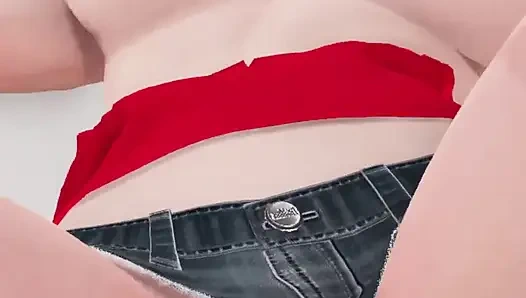 Sulu pawg dildo ve sikiş makinesinde zıplıyor