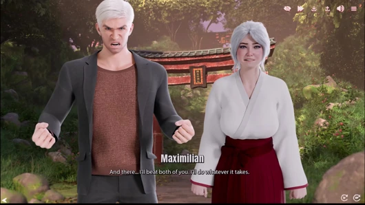 Julia Japonya'da 5 Himiko ve Hans'ı sikişirken gördüm