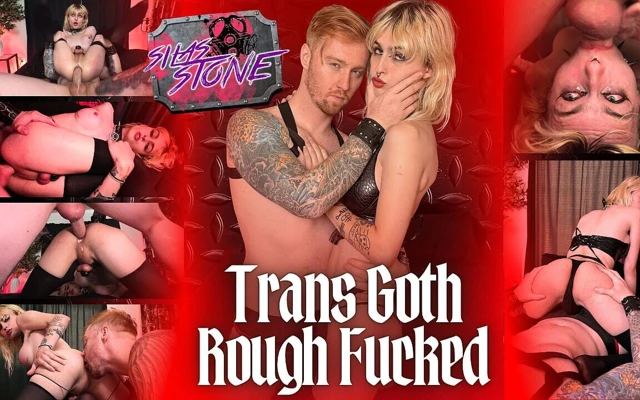 Trans gotik sert sikiliyor