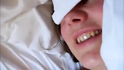 751 - amatör sarışın, sürtük, domaltmalı, oral seks, göt yalama, saten iç çamaşırı, külot, sikiş