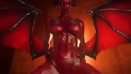 Orgazm olan kovboy kızda oc succubus