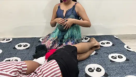 En viral Hintli jija sali ve karısı seks videosu Hintçe seks videosu