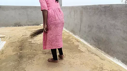 house maid roleplay and fucking with supervisor with owner