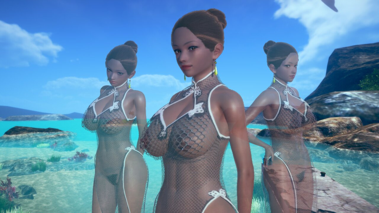 Ai shoujo abanoz güzellik tiara içinde gerçekçi 3d animasyonlu seks ile çoklu orgazm sansürsüz