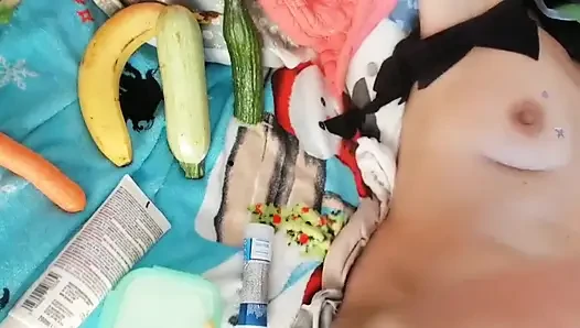 Amatör evli kadın parmaklarıyla amında mastürbasyon yapıyor