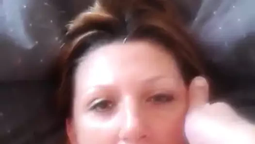 harika handjob lider için yüz cumblast