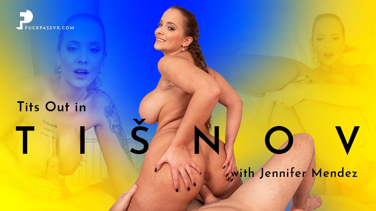 Fuckpassvr - büyük memeli Çek ateşli jennifer mendez sanal gerçeklikte yarağını göğüsleri ve ıslak amcığıyla memnun ediyor