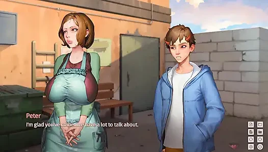 Tffy tales: olgun orta yaşlı seksi kadın üniversite kampüsünde öğrencisi tarafından gırtlağına kadar alıyor ve dölle kaplanıyor - bölüm 21