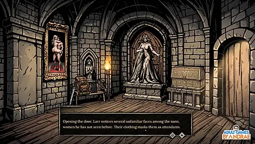 Sexorcism: Lust Confession Gameplay Part 5 - Abbess Roala Boss Fight & Inner Sanctuary Battle