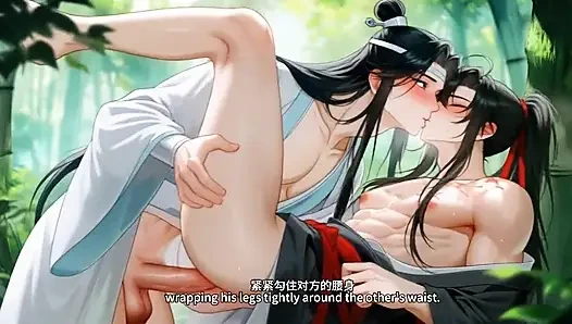 Wei Wuxian and Lan Wangji for the first time