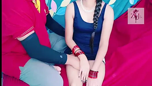 Dhokha , Judwa devar ne pati ke jagah Raat bhar bhabhi ko choda