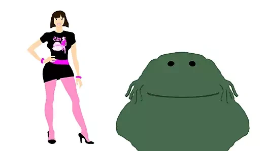 La vore kız - lilly von canavar gömlek