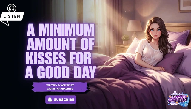 İyi bir gün için minimum miktarda öpüşme sesi