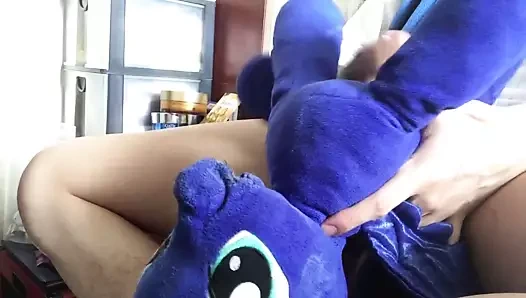 Boşalmak benim peluş midilli luna