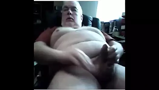 Dede kamerada boşalıyor