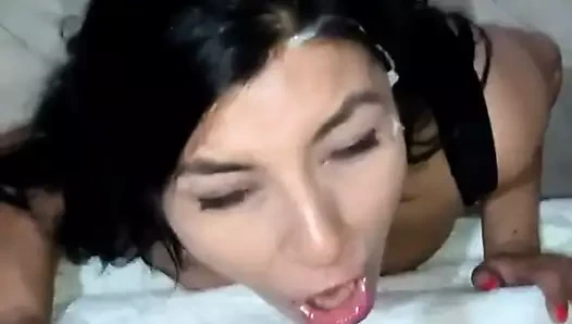 Mexican milf oldu nutted üzerinde the yüz