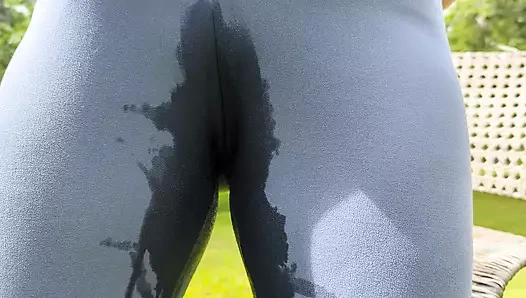 Yoga pantolonu kazası