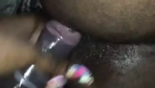 siyah transeksüel topping adam