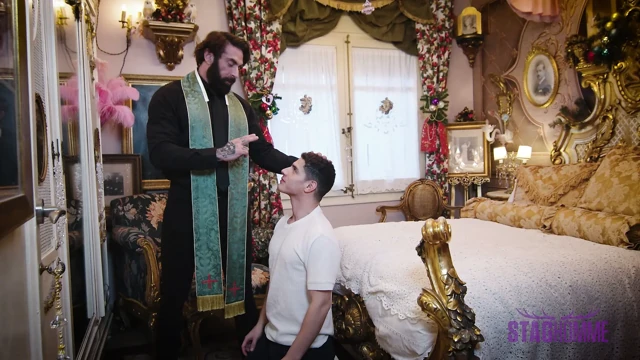 Staghomme - Sir Peter, Bastian Karim ile iş anlaşmasını creampie ile mühürledi