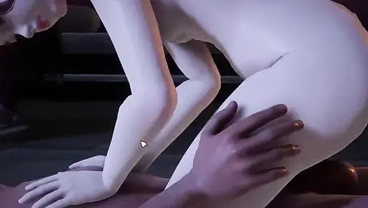 Odada kalan 3D okul kızı benimle seks yaptı