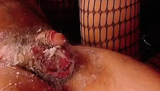 Mum aydınlatmalı hakimiyet - büyük memeli sarışın kırmızı odada maskeli adama hükmediyor