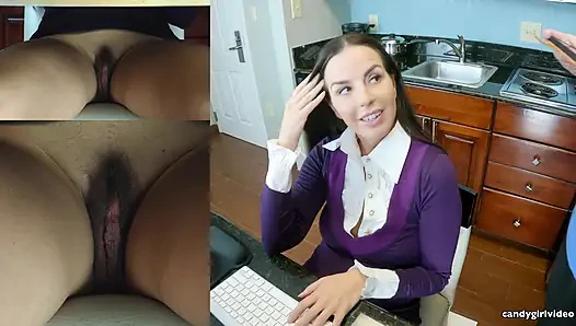 Kobe Lee - Secretary up the Skirt Behind the Scenes V