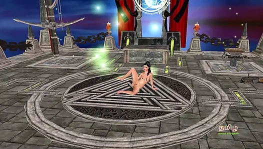 Hintli kadın muzla mastürbasyon yapıyor