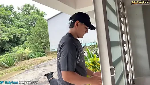 That's how I work with the dog walker.